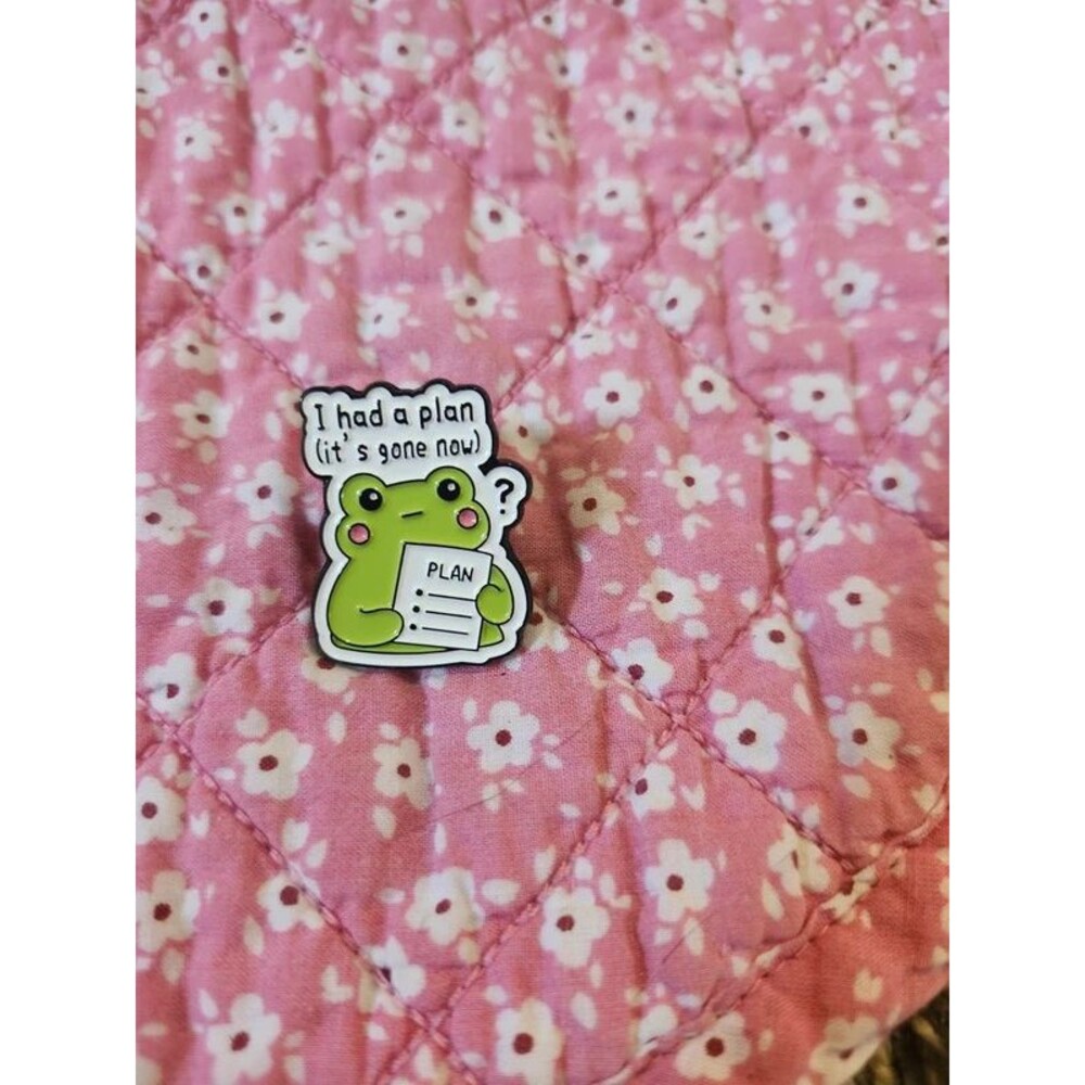 Cute enamel metal pin brooch